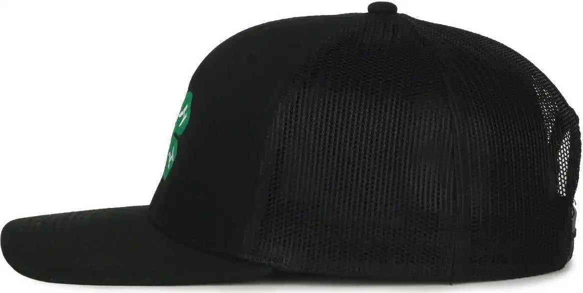 Oc Sports Four019 4-h Youth Development Cap - Black - 6 7/8’’ - 7 1/2’’