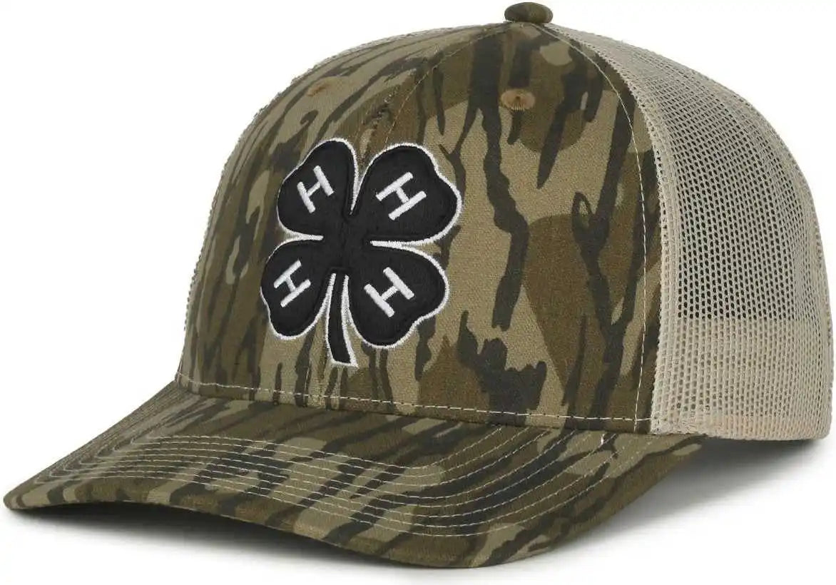 Oc Sports Four020 4-h Youth Development Cap - Mossy Oak Original Bottomland Tan - 6 7/8’’ - 7 1/2’’
