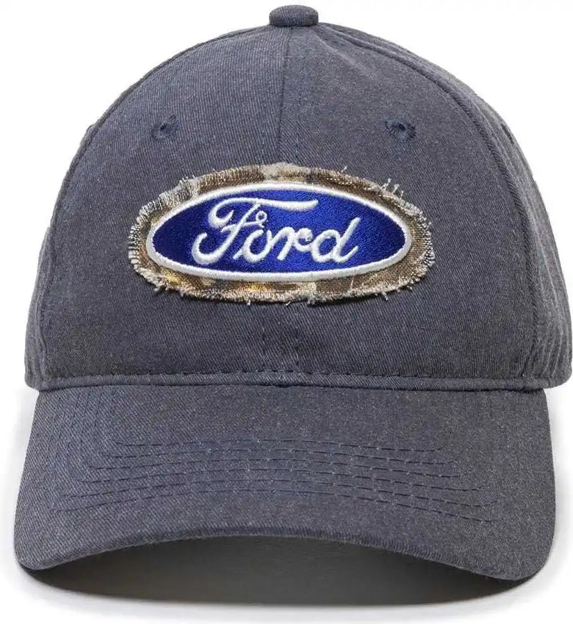 Oc Sports Frd04d Ford Adjustable Cap - Navy - 6 7/8’’ - 7 1/2’’