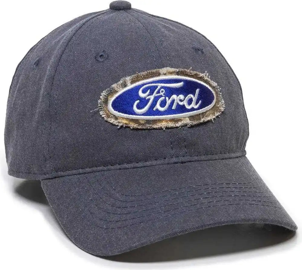 Oc Sports Frd04d Ford Adjustable Cap - Navy - 6 7/8’’ - 7 1/2’’