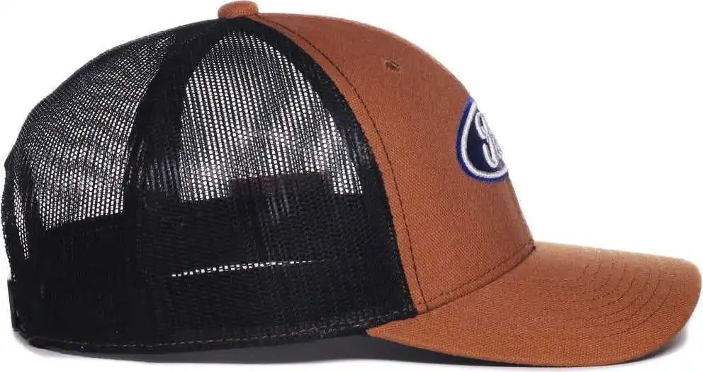 Oc Sports Frd17a Ford Series Cap - Brown Black - Osfm