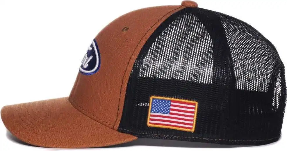 Oc Sports Frd17a Ford Series Cap - Brown Black - Osfm