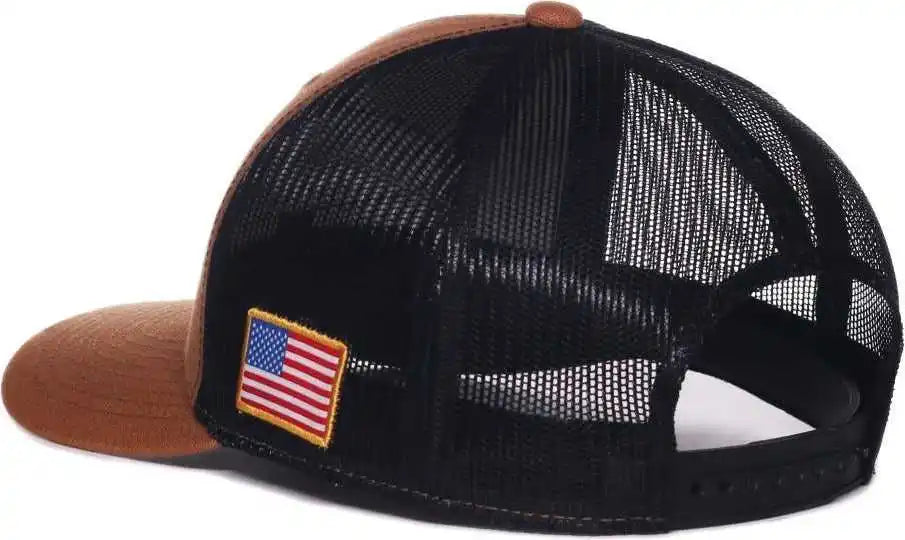 Oc Sports Frd17a Ford Series Cap - Brown Black - Osfm