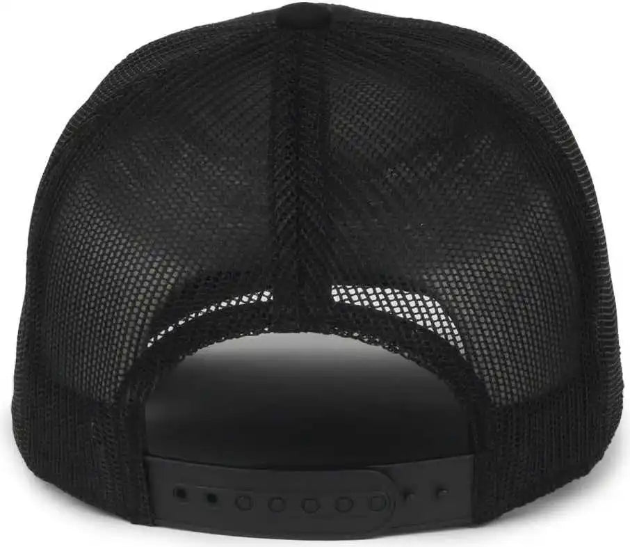 Oc Sports Fwt-130sb Garment Washed Snap Back Cap - Black - Osfm