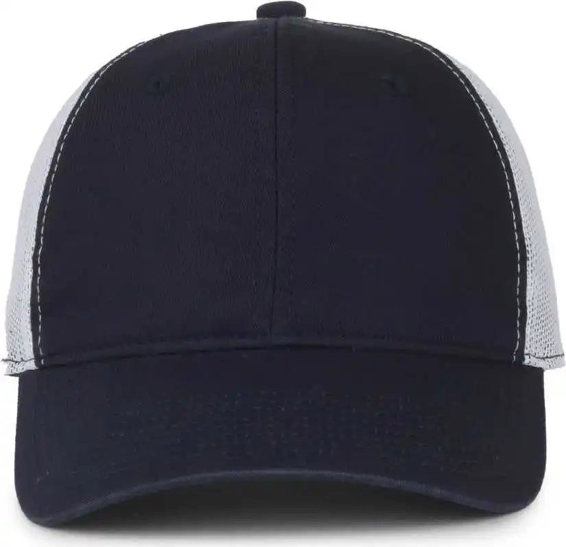 Oc Sports Fwt-130sb Garment Washed Snap Back Cap - Navy White
