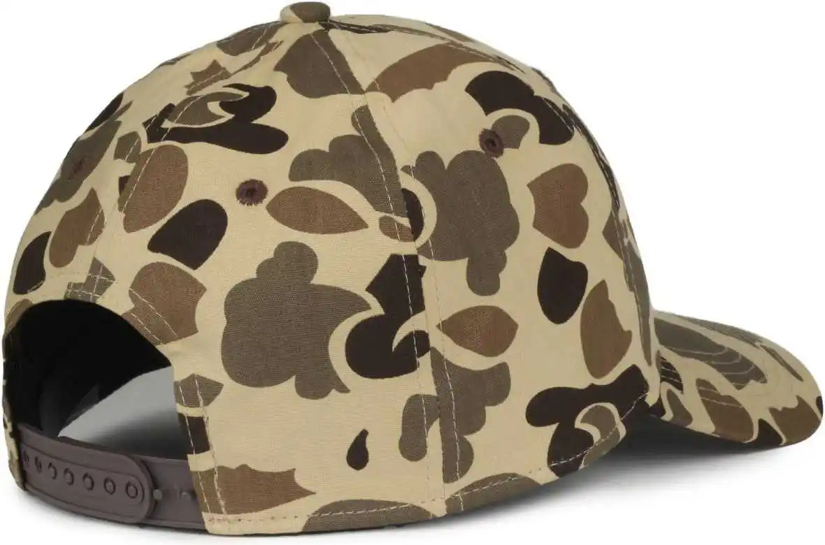 Oc Sports Gc-100 Generic Camo Snap Back Cap - Vintage Waterfowl - Osfm