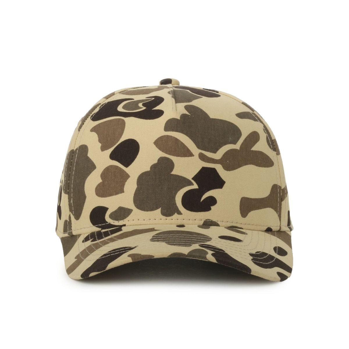 Oc Sports Gc101 5-panel Camo Snapback Cap - Original Waterfowl