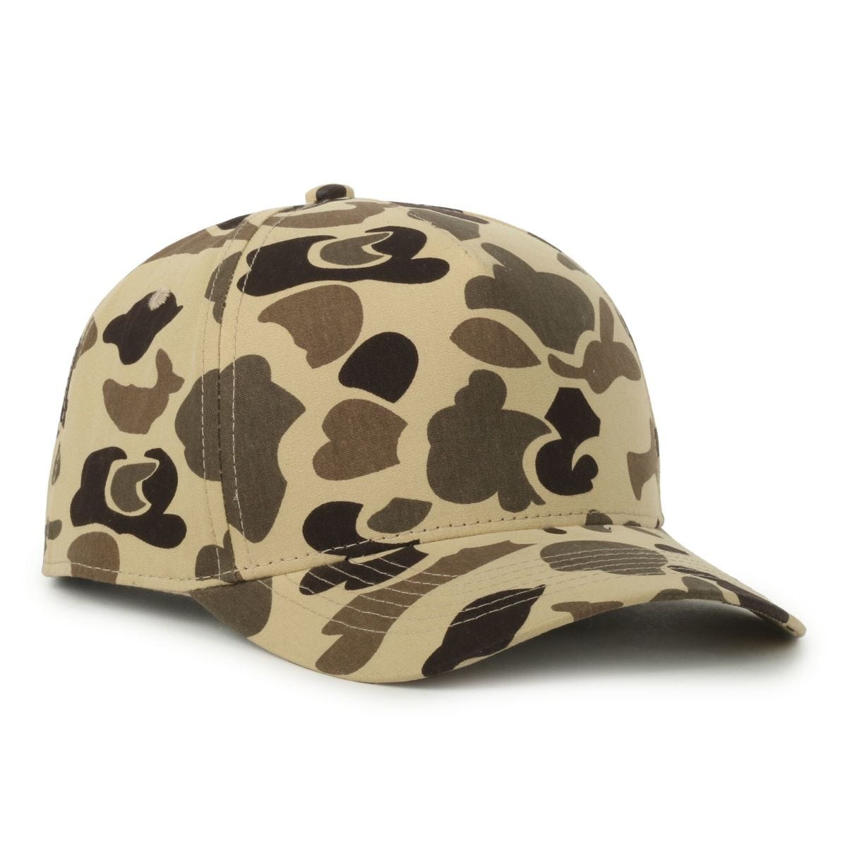 Oc Sports Gc101 5-panel Camo Snapback Cap - Original Waterfowl