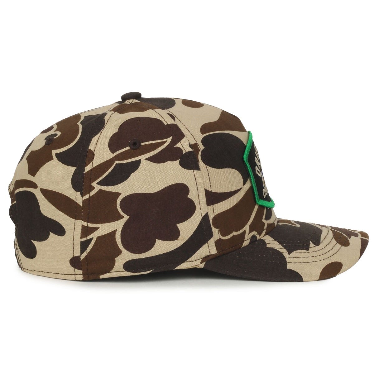 Oc Sports Gc101 5-panel Camo Snapback Cap - Vintage Waterfowl