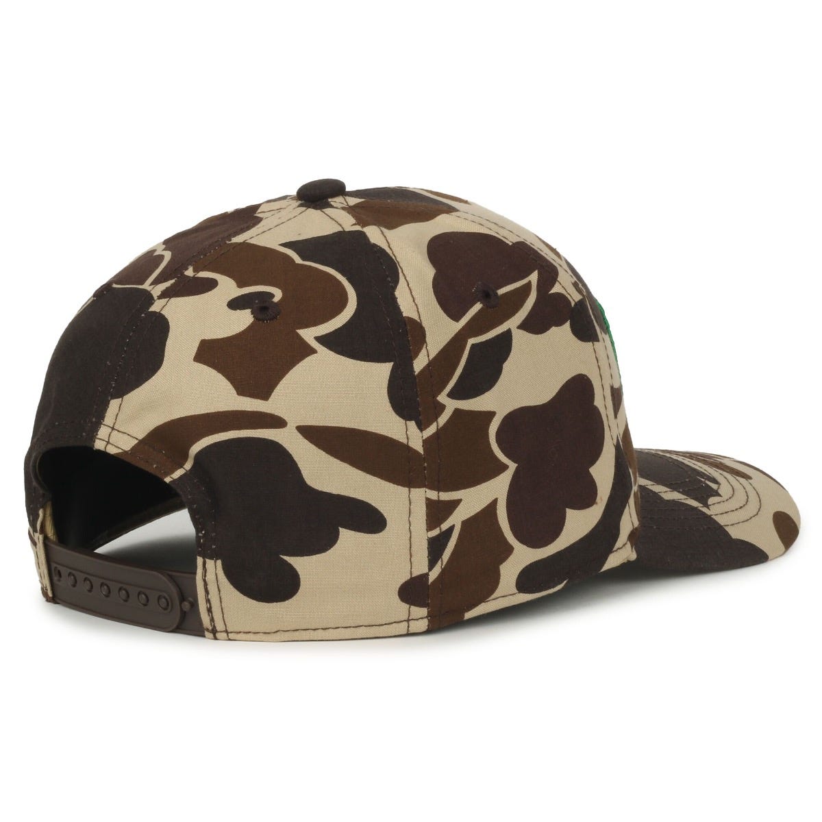 Oc Sports Gc101 5-panel Camo Snapback Cap - Vintage Waterfowl