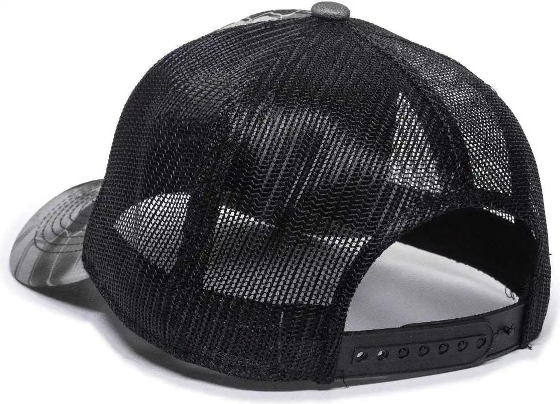 Oc Sports Gen11b Chevrolet Mesh Back Cap Kryptek Raid Black / 6 7/8’’ 7 1/2’’