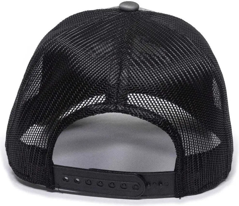 Oc Sports Gen11b Chevrolet Mesh Back Cap - Kryptek Raid Black - 6 7/8’’ - 7 1/2’’