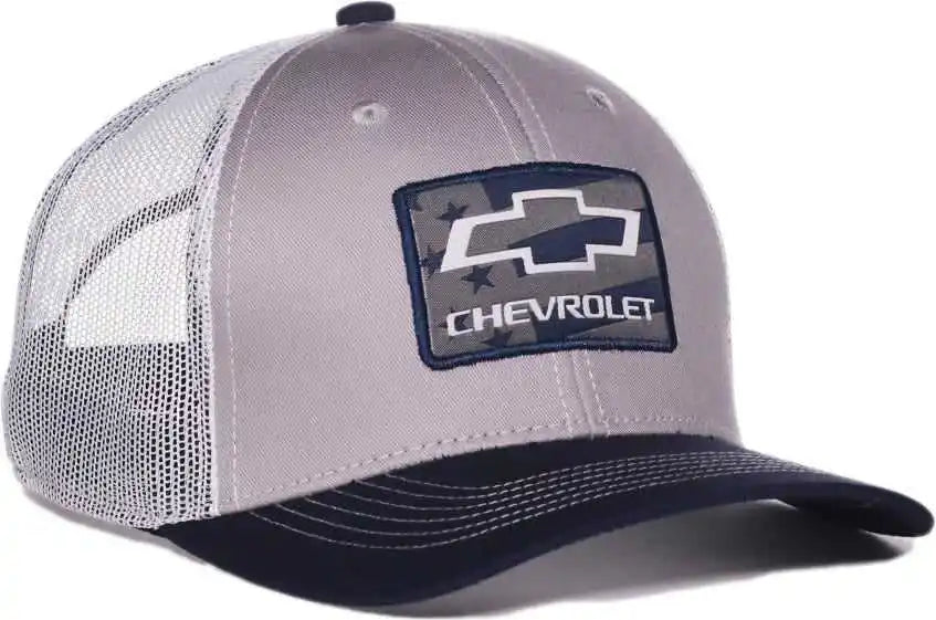 Oc Sports Gen17a Chevrolet Series Cap - Lt Gry Wht - Osfm