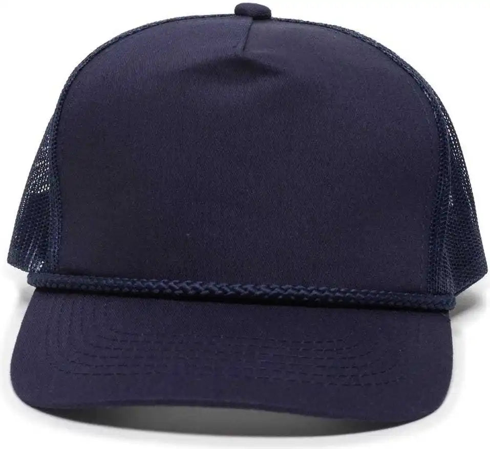 Oc Sports Gl-155 Adjustable Mesh Back Cap - Navy - 6 7/8’’ - 7 1/2’’