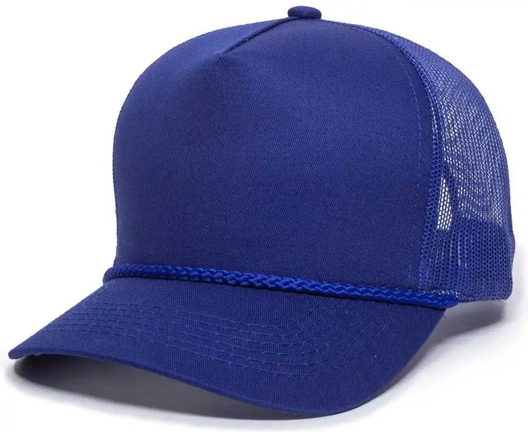 Oc Sports Gl-155 Adjustable Mesh Back Cap - Royal - 6 7/8’’ - 7 1/2’’