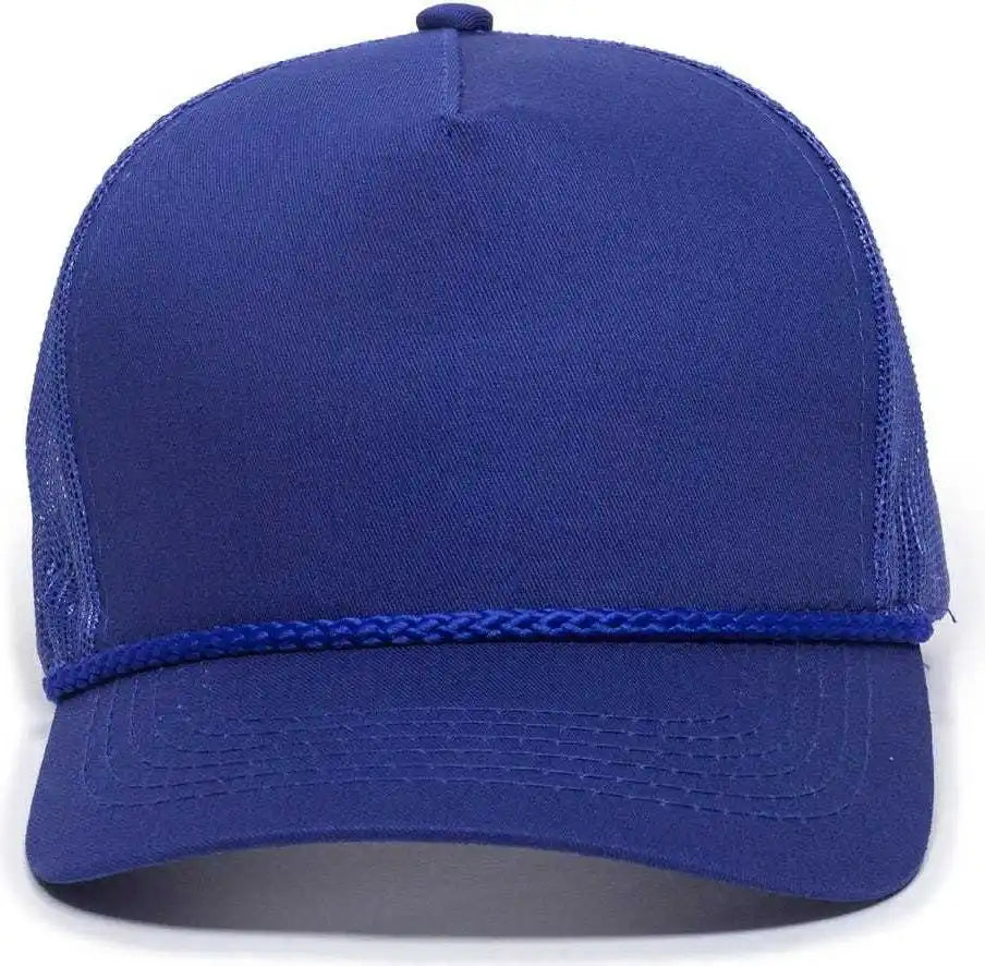 Oc Sports Gl-155 Adjustable Mesh Back Cap - Royal - 6 7/8’’ - 7 1/2’’
