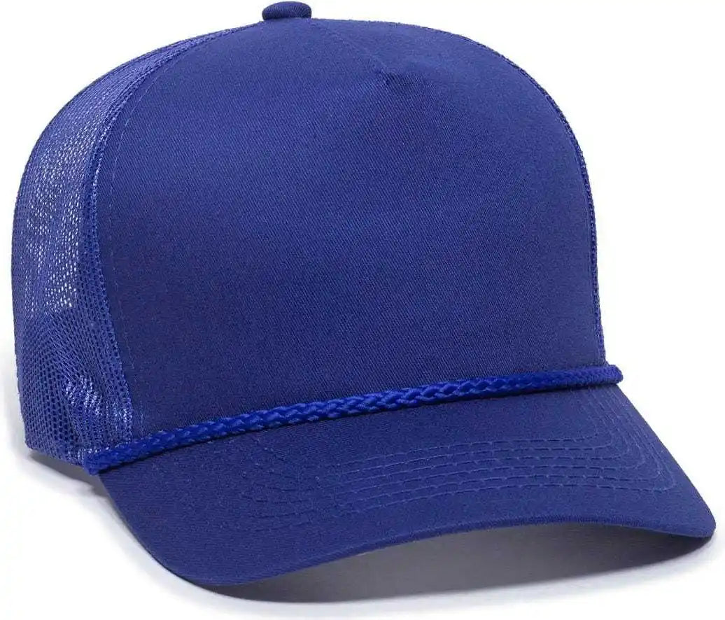 Oc Sports Gl-155 Adjustable Mesh Back Cap - Royal - 6 7/8’’ - 7 1/2’’