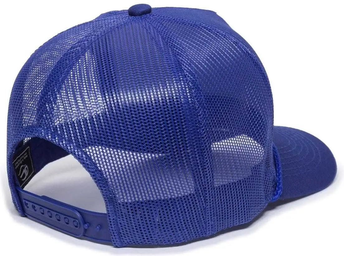 Oc Sports Gl-155 Adjustable Mesh Back Cap - Royal