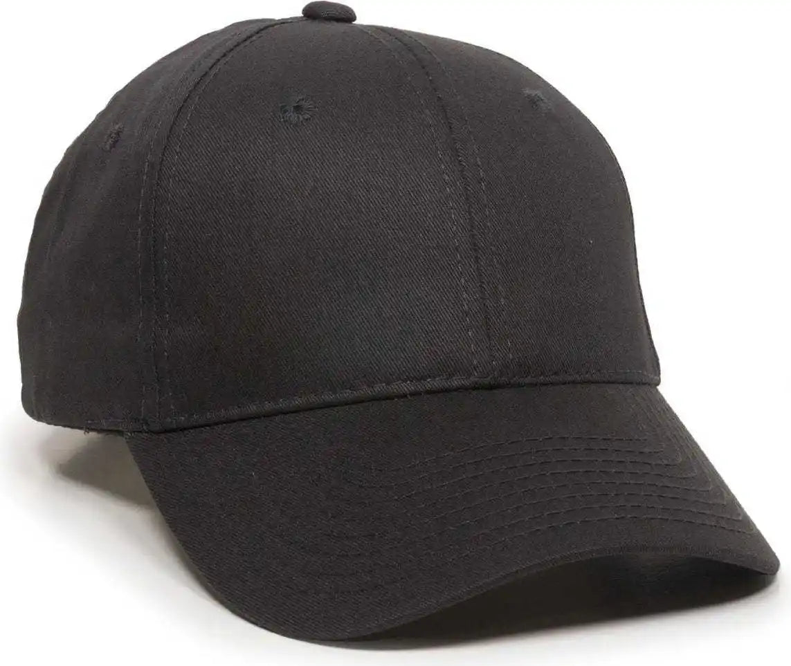 Oc Sports Gl-271 Team Adjustable Custom Baseball Caps - Black - 6 3/8’’ - 7’’