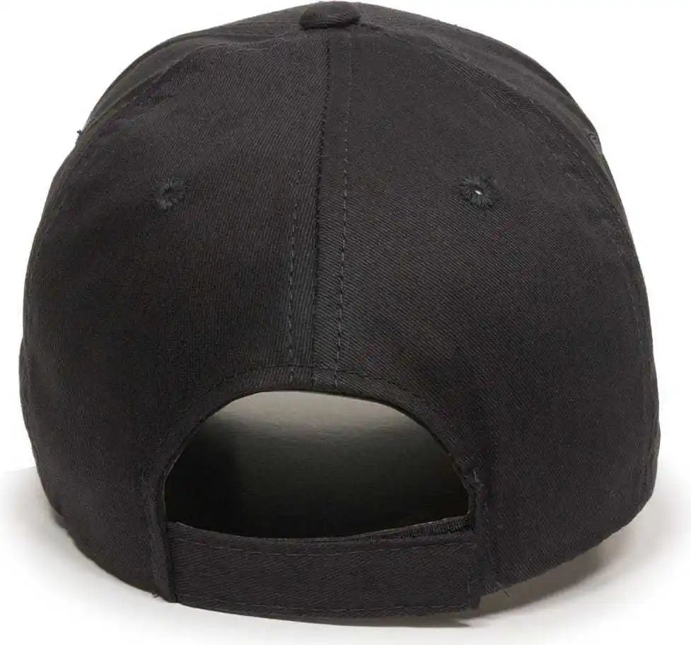Oc Sports Gl-271 Team Adjustable Custom Baseball Caps - Black