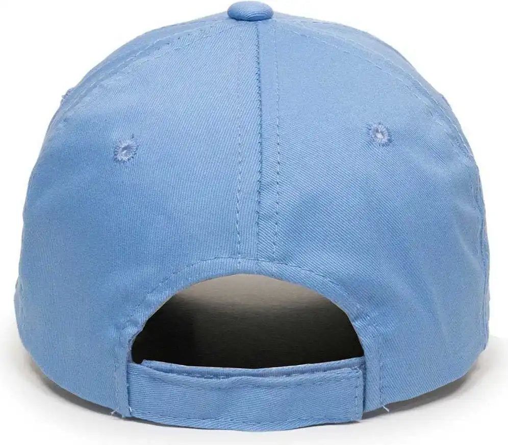 Oc Sports Gl-271 Team Adjustable Custom Baseball Caps - Columbia Blue