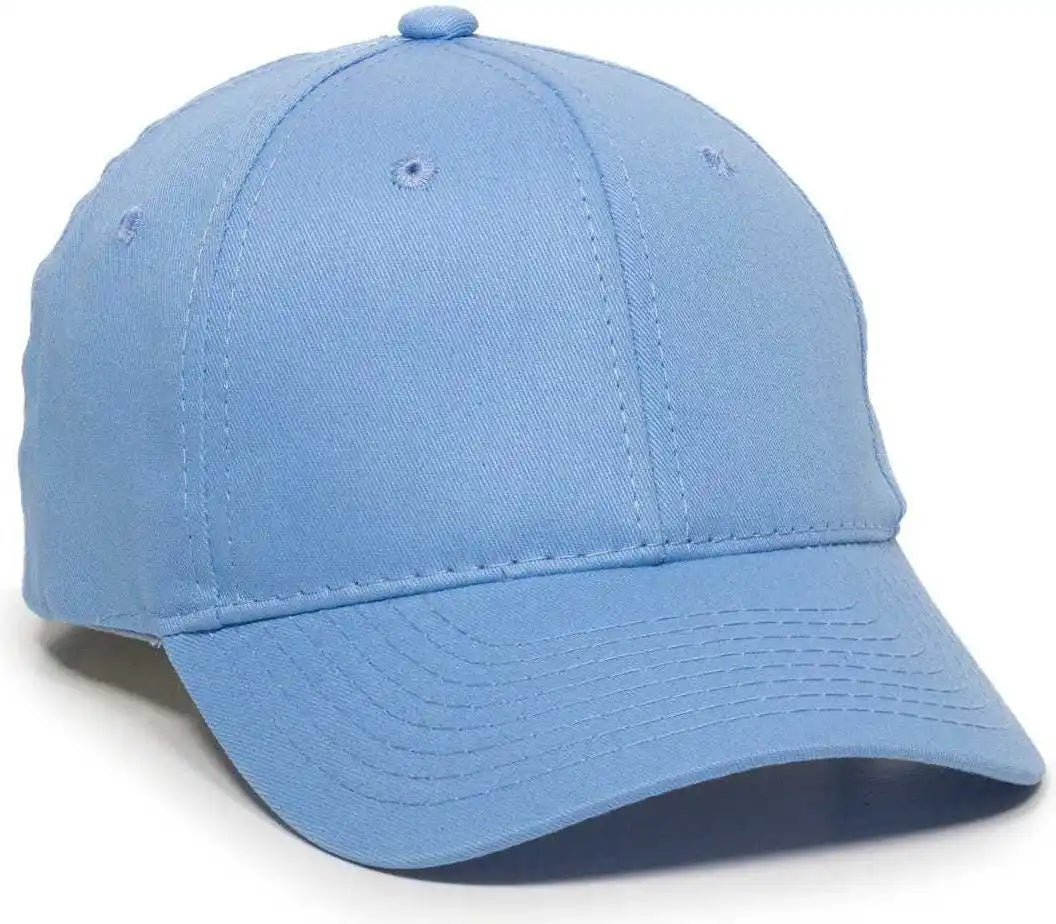 Oc Sports Gl-271 Team Adjustable Custom Baseball Caps - Columbia Blue - 6 3/8’’ - 7’’