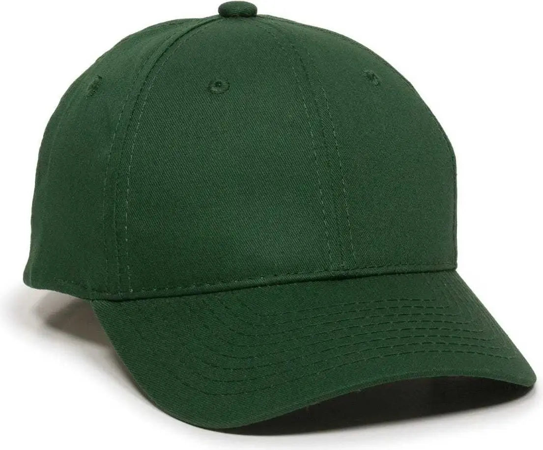 Oc Sports Gl-271 Team Adjustable Custom Baseball Caps - Dark Green