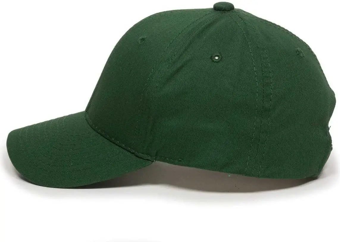 Oc Sports Gl-271 Team Adjustable Custom Baseball Caps - Dark Green