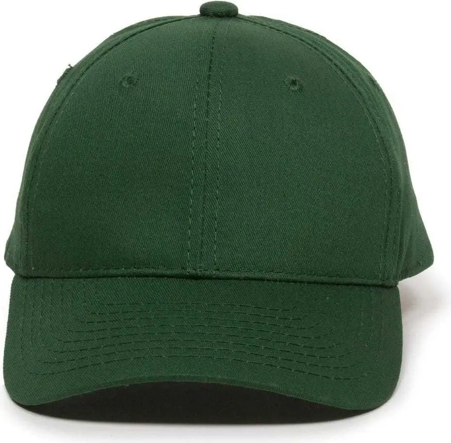Oc Sports Gl-271 Team Adjustable Custom Baseball Caps - Dark Green
