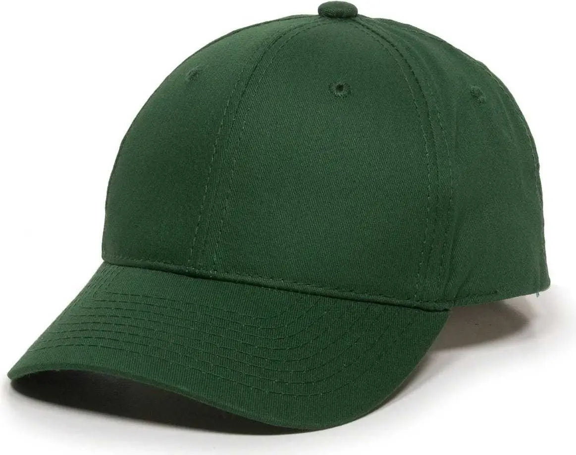 Oc Sports Gl-271 Team Adjustable Custom Baseball Caps - Dark Green
