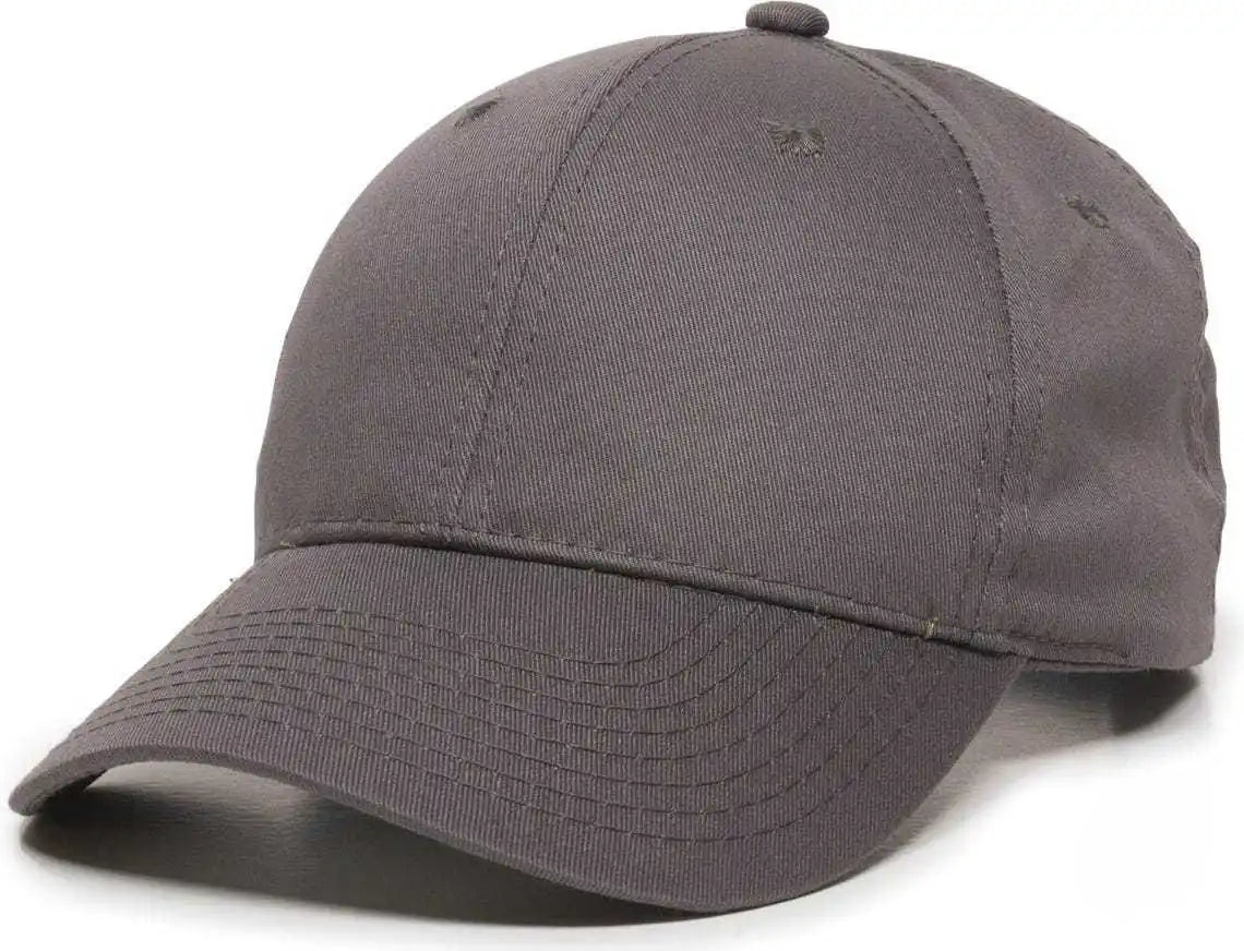 Oc Sports Gl-271 Team Adjustable Custom Baseball Caps - Graphite