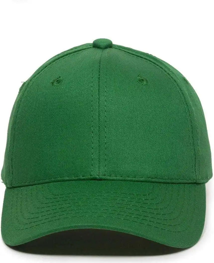 Oc Sports Gl-271 Team Adjustable Custom Baseball Caps - Kelly
