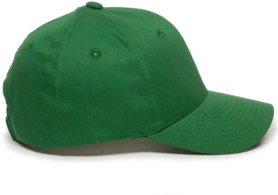 Oc Sports Gl-271 Team Adjustable Custom Baseball Caps - Kelly