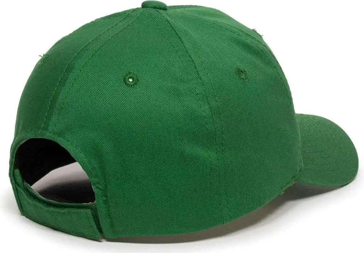 Oc Sports Gl-271 Team Adjustable Custom Baseball Caps - Kelly