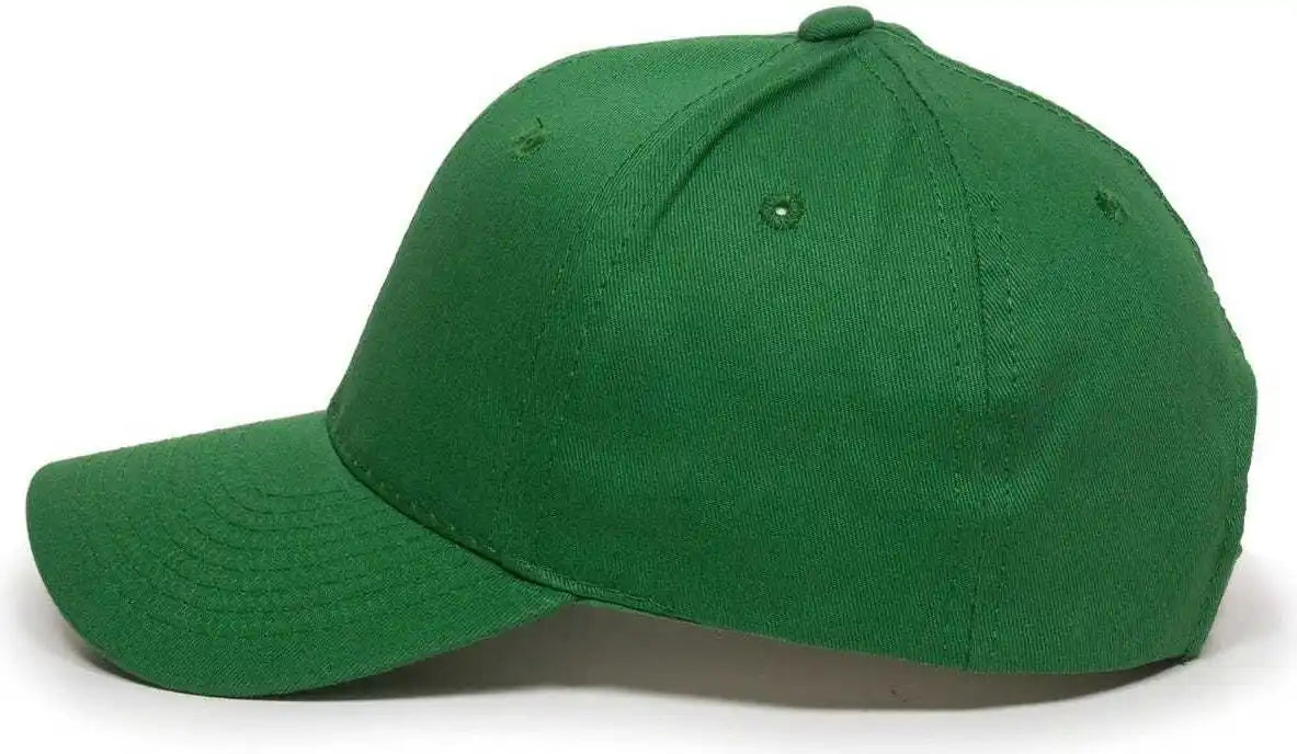Oc Sports Gl-271 Team Adjustable Custom Baseball Caps - Kelly