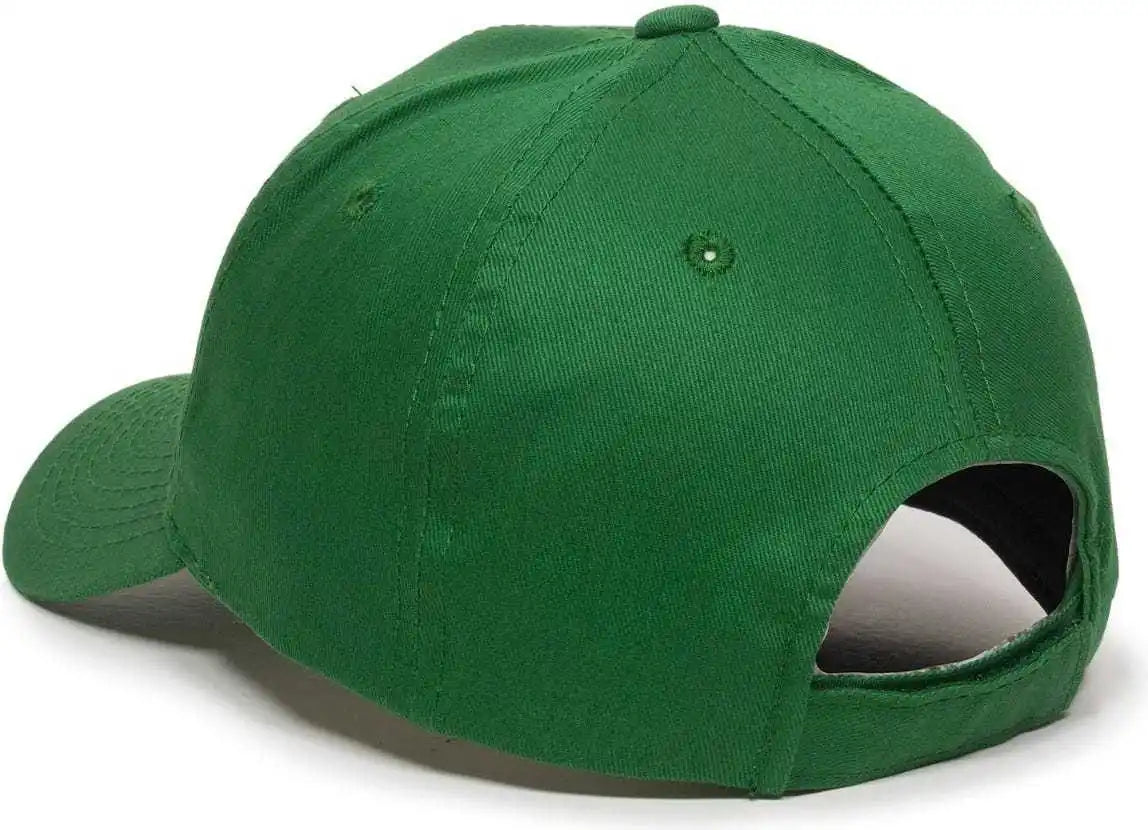 Oc Sports Gl-271 Team Adjustable Custom Baseball Caps - Kelly