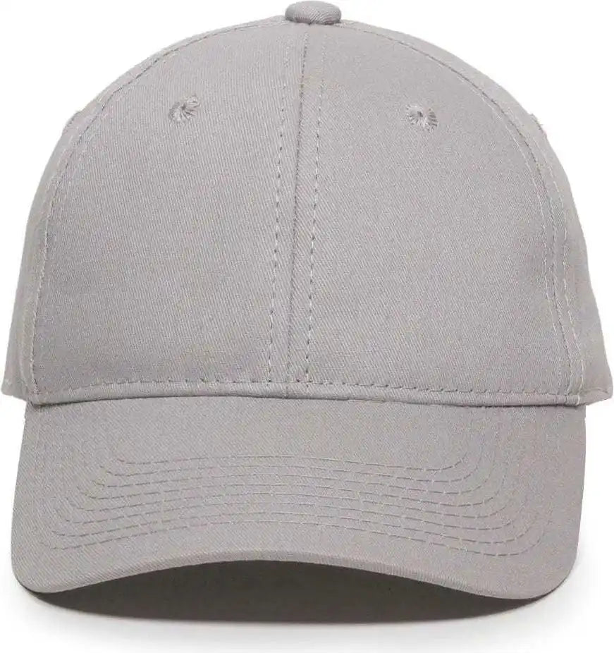 Oc Sports Gl-271 Team Adjustable Custom Baseball Caps - Light Gray