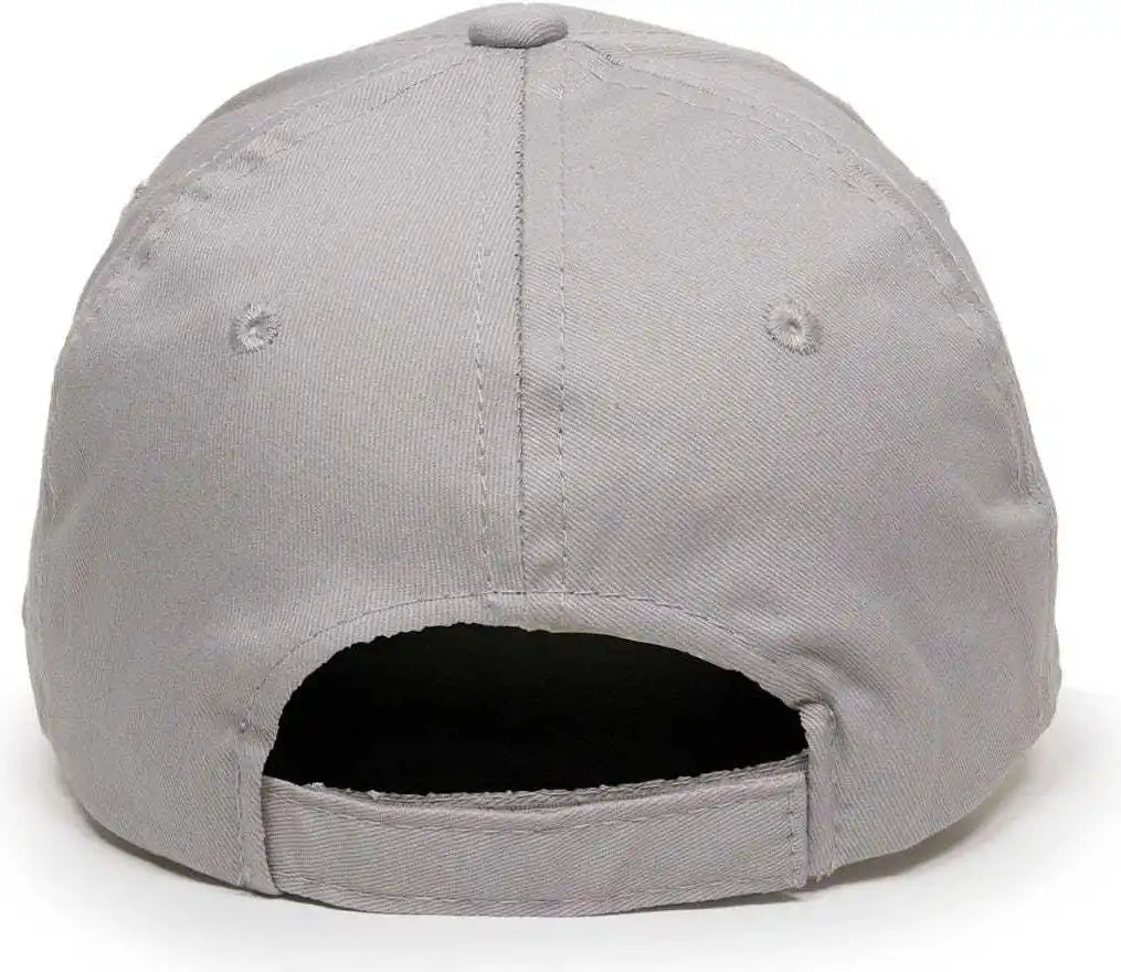 Oc Sports Gl-271 Team Adjustable Custom Baseball Caps - Light Gray