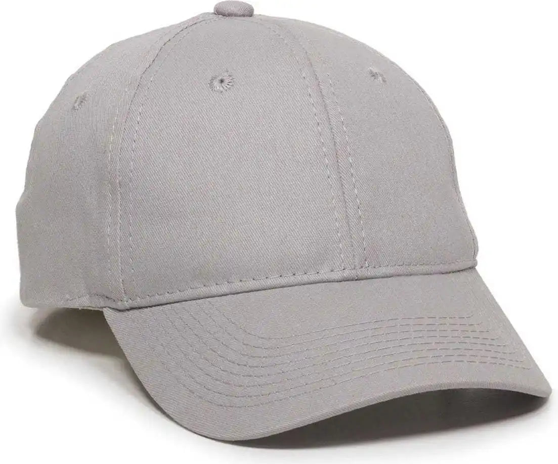 Oc Sports Gl-271 Team Adjustable Custom Baseball Caps - Light Gray - 6 3/8’’ - 7’’