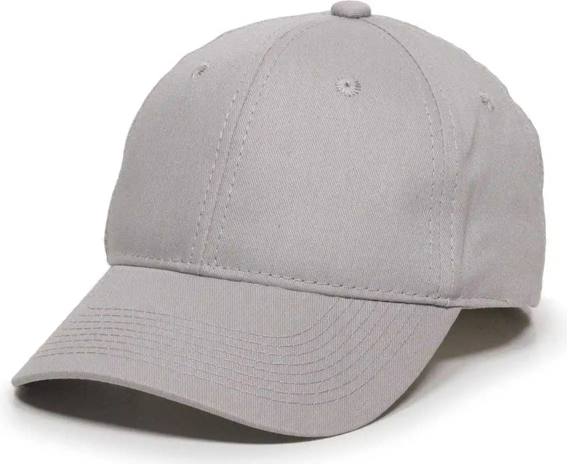Oc Sports Gl-271 Team Adjustable Custom Baseball Caps - Light Gray