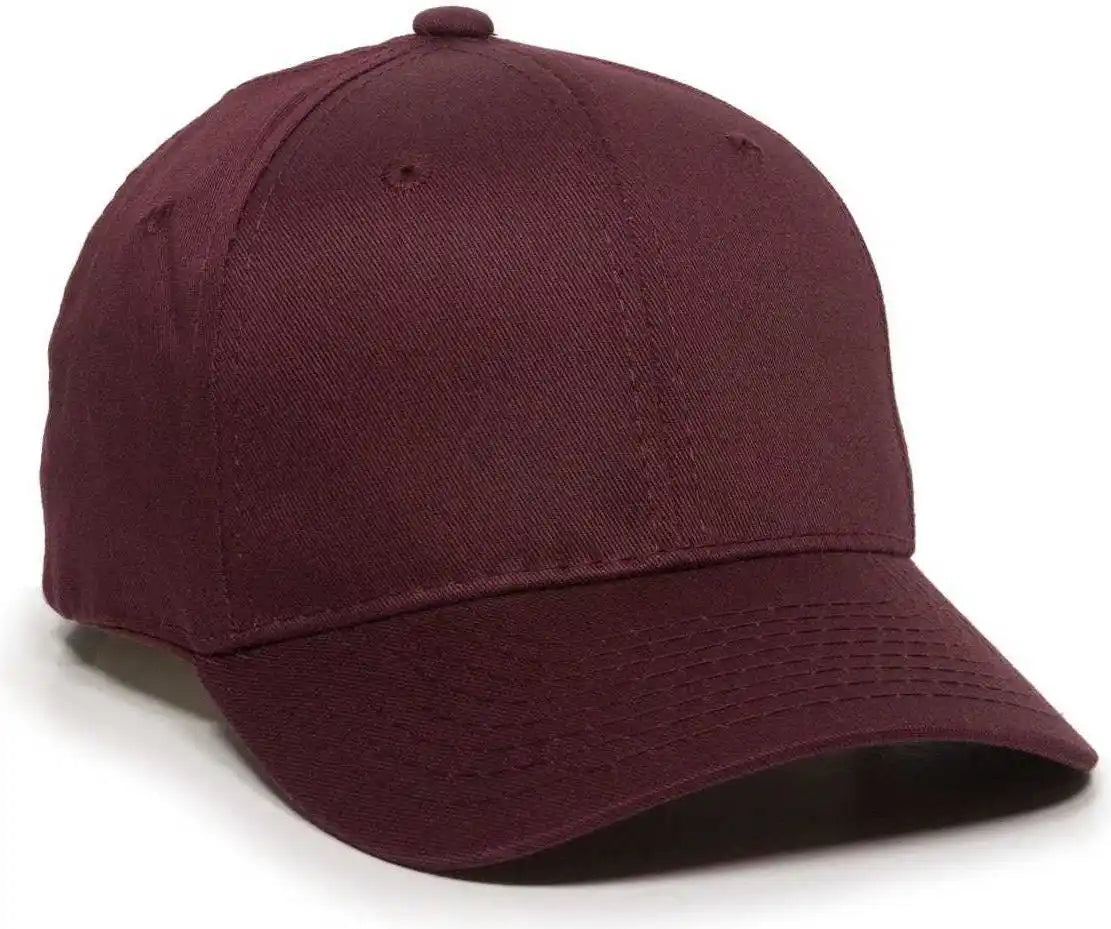 Oc Sports Gl-271 Team Adjustable Custom Baseball Caps - Maroon - 6 3/8’’ - 7’’