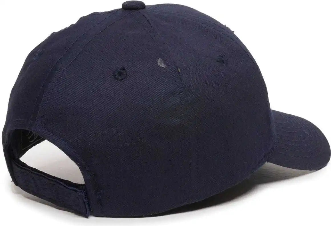Oc Sports Gl-271 Team Adjustable Custom Baseball Caps - Navy