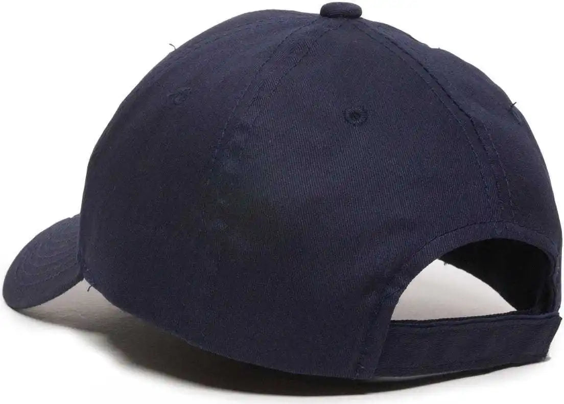 Oc Sports Gl-271 Team Adjustable Custom Baseball Caps - Navy