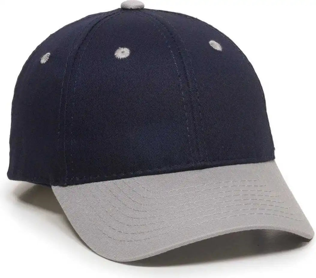 Oc Sports Gl-271 Team Adjustable Custom Baseball Caps - Navy Lt Gray - Light / 6 3/8’’ - 7’’