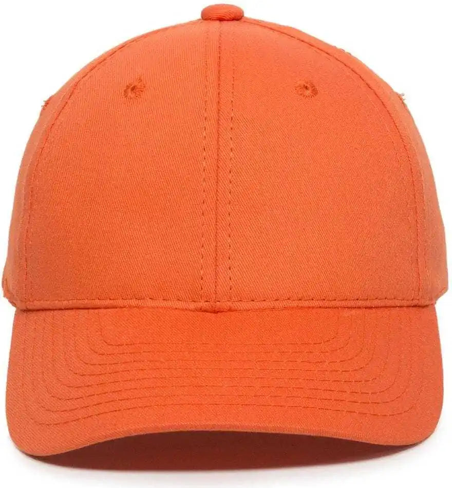Oc Sports Gl-271 Team Adjustable Custom Baseball Caps - Orange