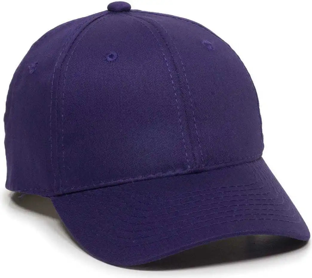 Oc Sports Gl-271 Team Adjustable Custom Baseball Caps - Purple - 6 3/8’’ - 7’’
