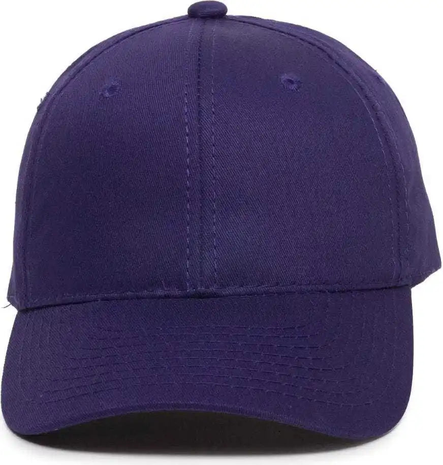Oc Sports Gl-271 Team Adjustable Custom Baseball Caps - Purple