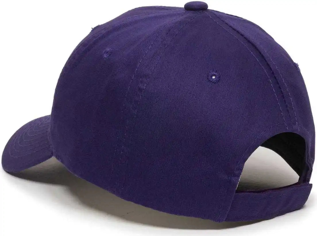 Oc Sports Gl-271 Team Adjustable Custom Baseball Caps - Purple