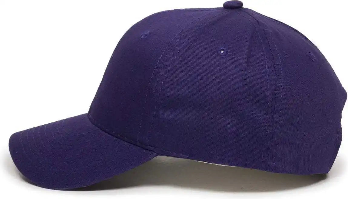 Oc Sports Gl-271 Team Adjustable Custom Baseball Caps - Purple
