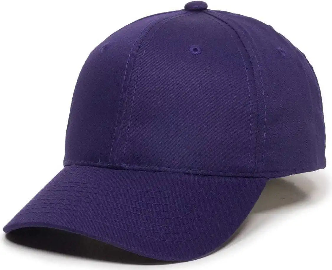 Oc Sports Gl-271 Team Adjustable Custom Baseball Caps - Purple